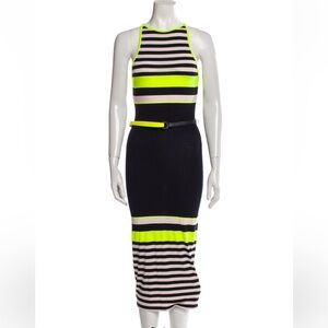 Ted Baker🧸 Stylish striped midi dress, Size XS. Very good condition
